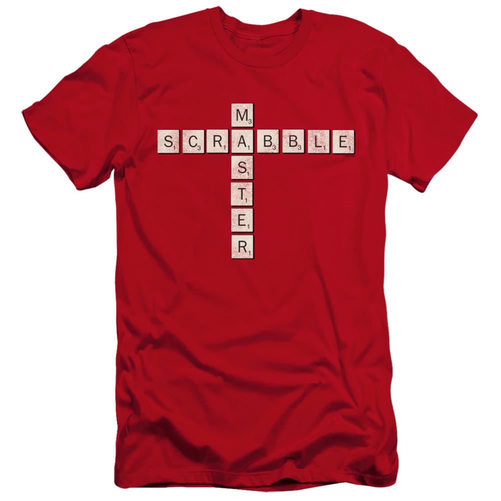 Scrabble Scrabble Master Men's Ultra-Soft 30/1 Cotton Slim Short-Sleeve T-Shirt