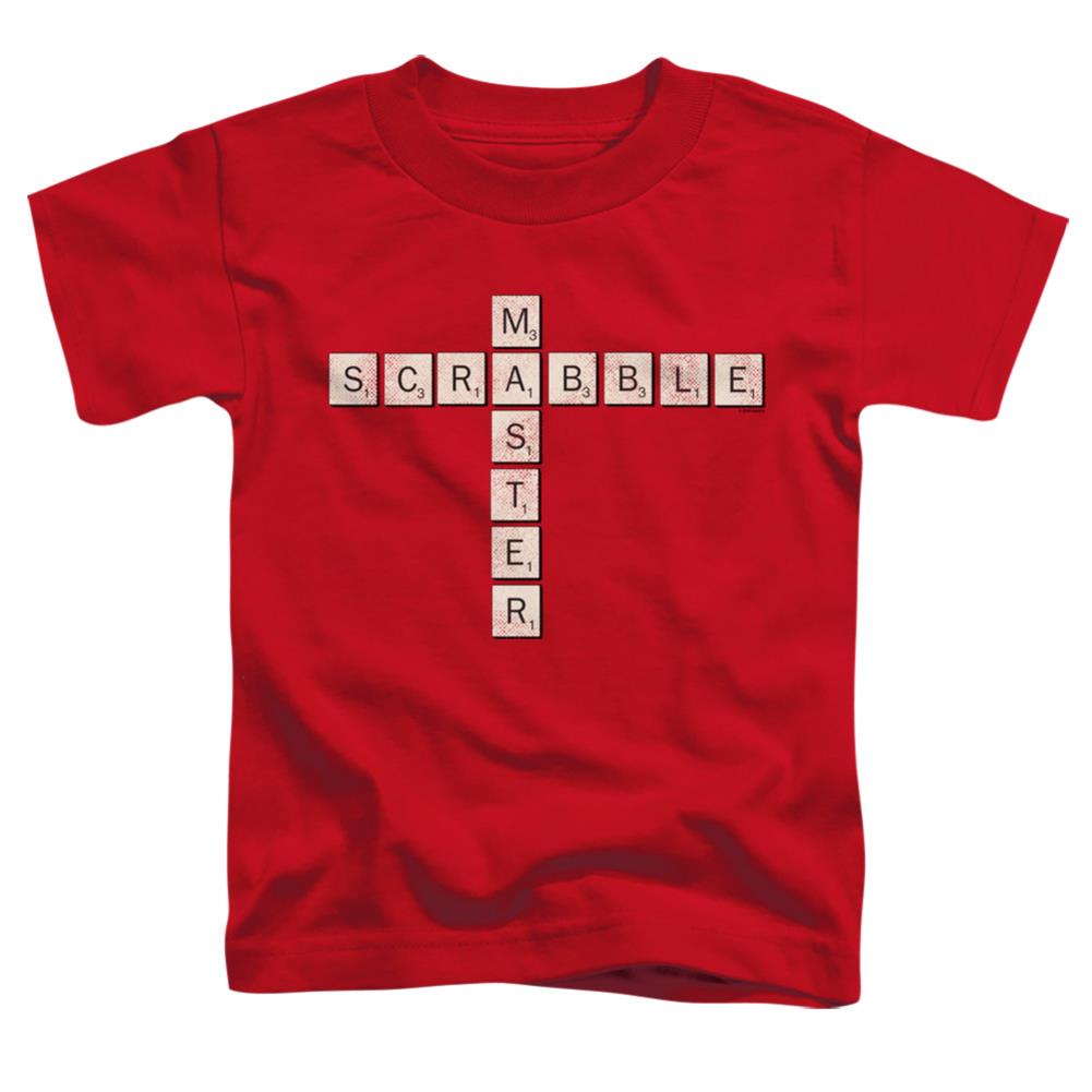 Scrabble Scrabble Master Toddler 18/1 Cotton Short-Sleeve T-Shirt