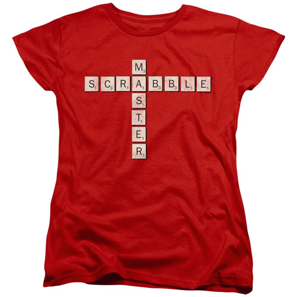 Scrabble Scrabble Master Women's 18/1 Cotton Short-Sleeve T-Shirt