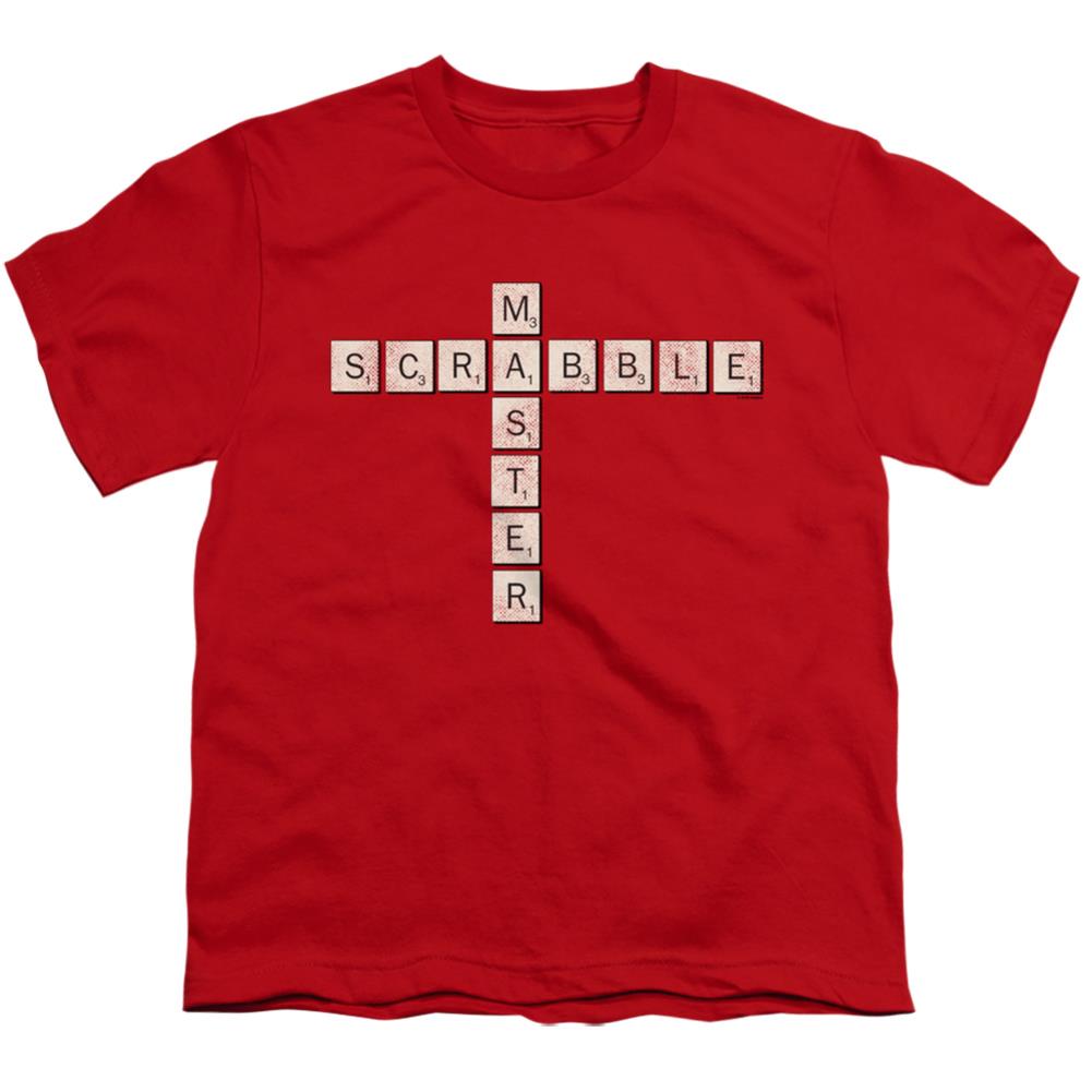 Scrabble Scrabble Master Youth 18/1 100% Cotton Short-Sleeve T-Shirt