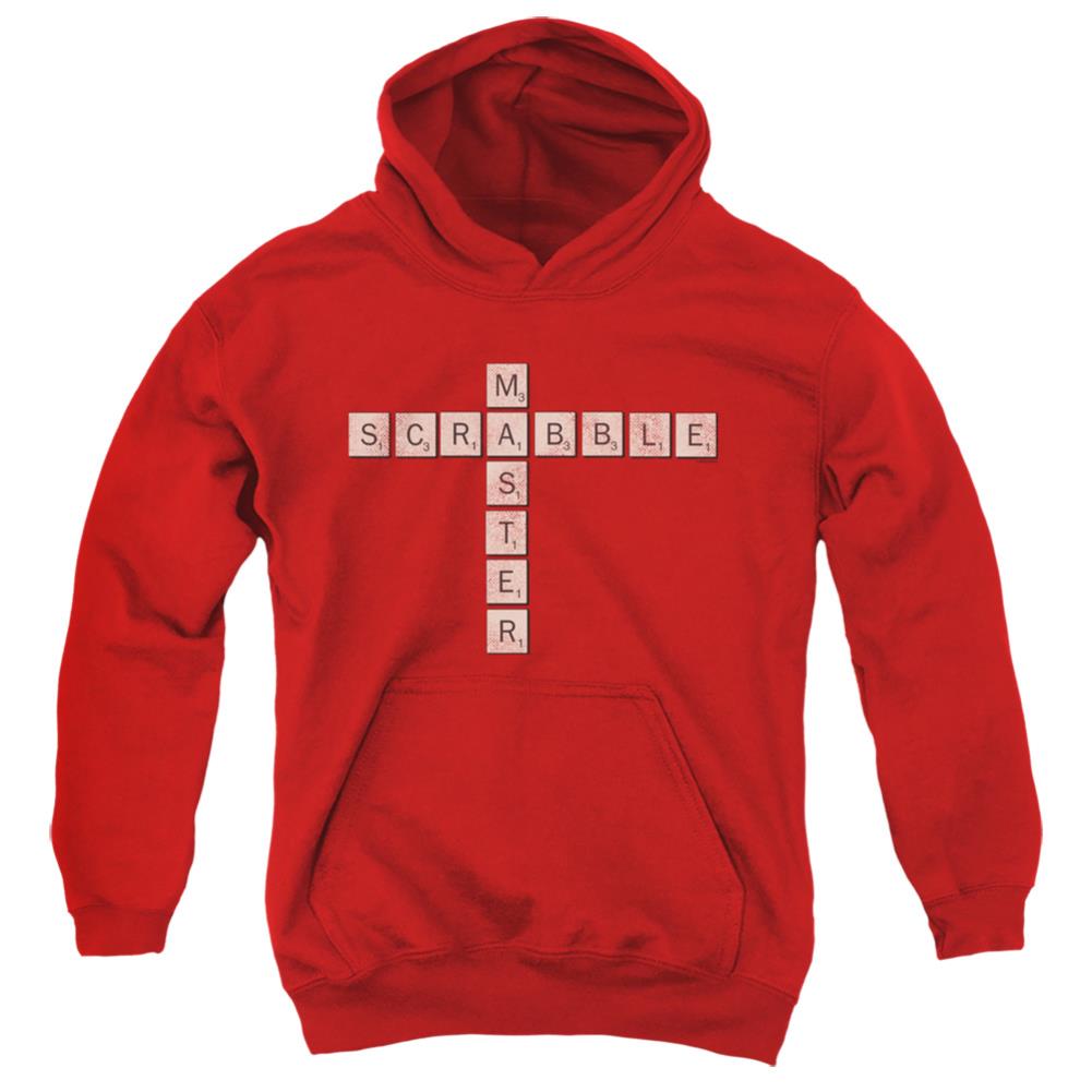 Scrabble Scrabble Master Youth Cotton Poly Pull-Over Hoodie