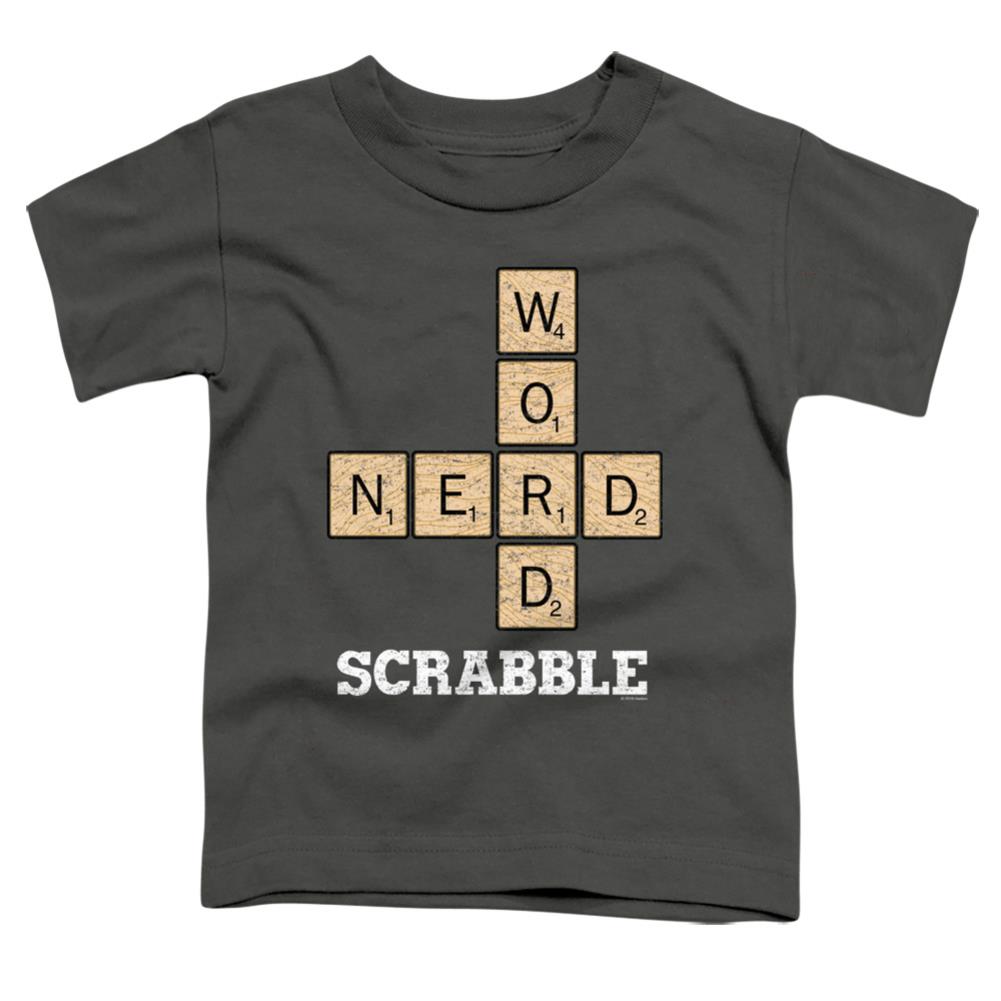 Scrabble Word Nerd Toddler 18/1 Cotton Short-Sleeve T-Shirt