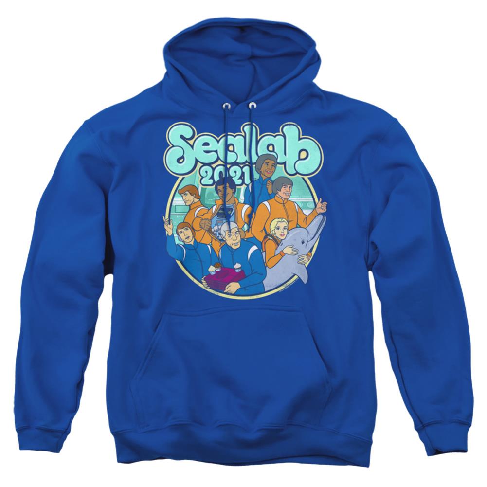 Sealab 2021 Gangs All Here Men's Pull-Over 75 25 Poly Hoodie