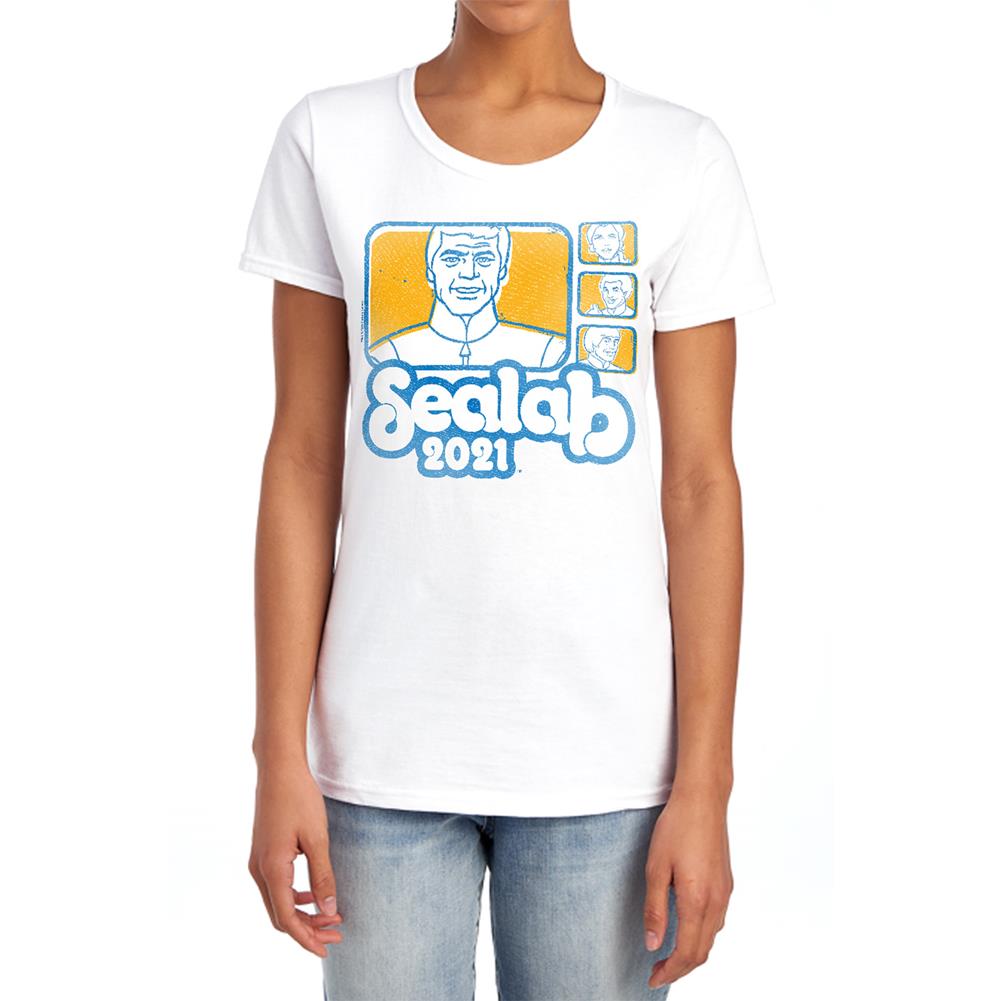 Sealab 2021 Tiles Women's 18/1 Cotton Short-Sleeve T-Shirt