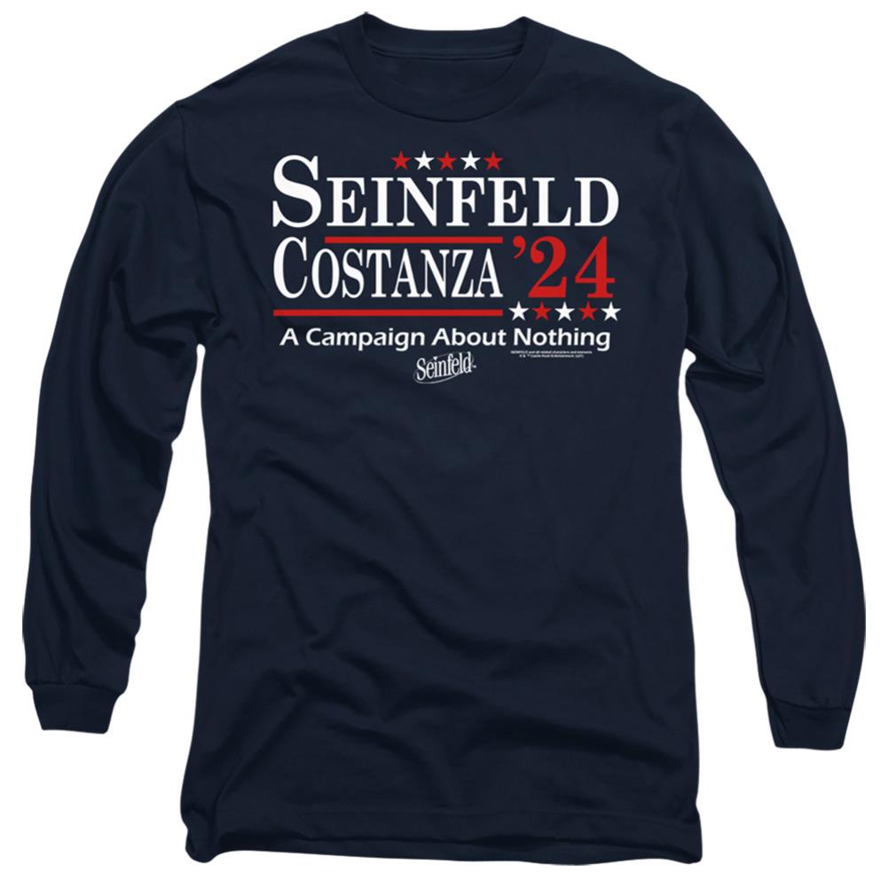 Seinfeld Election Tee Men's 18/1 Cotton Long-Sleeve T-Shirt