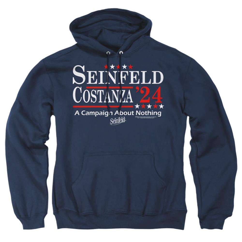 Seinfeld Election Tee Men's Pull-Over 75 25 Poly Hoodie