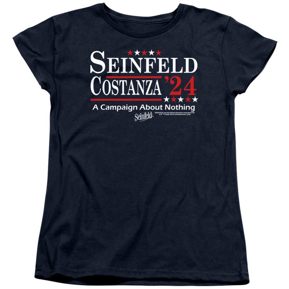 Seinfeld Election Tee Women's 18/1 Cotton Short-Sleeve T-Shirt