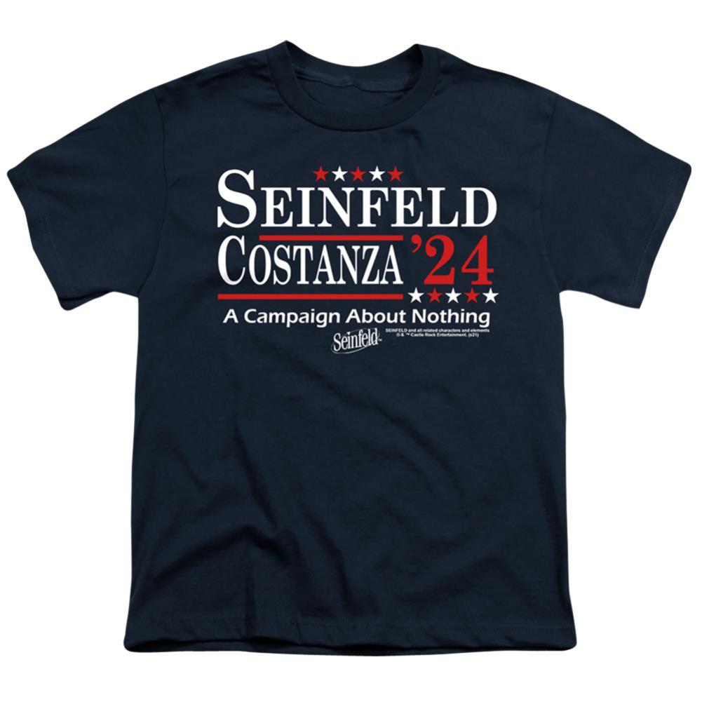 Seinfeld Election Tee Youth 18/1 100% Cotton Short-Sleeve T-Shirt
