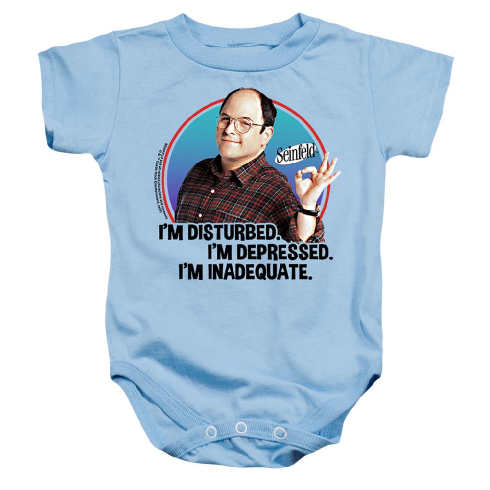 Seinfeld George All Infant's Cotton SS Snapsuit