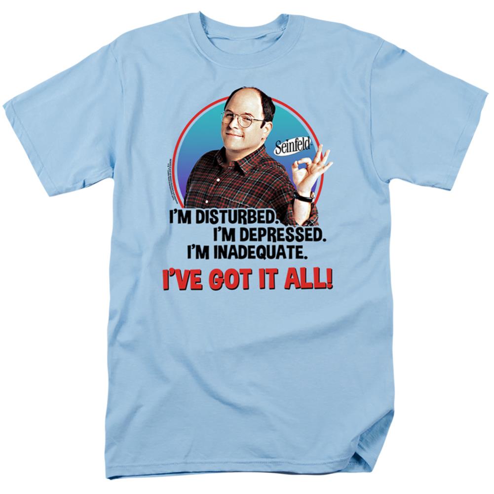 Seinfeld George All Men's 18/1 Cotton Short-Sleeve T-Shirt