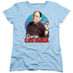 Seinfeld George Women's 18/1 Cotton Short-Sleeve T-Shirt