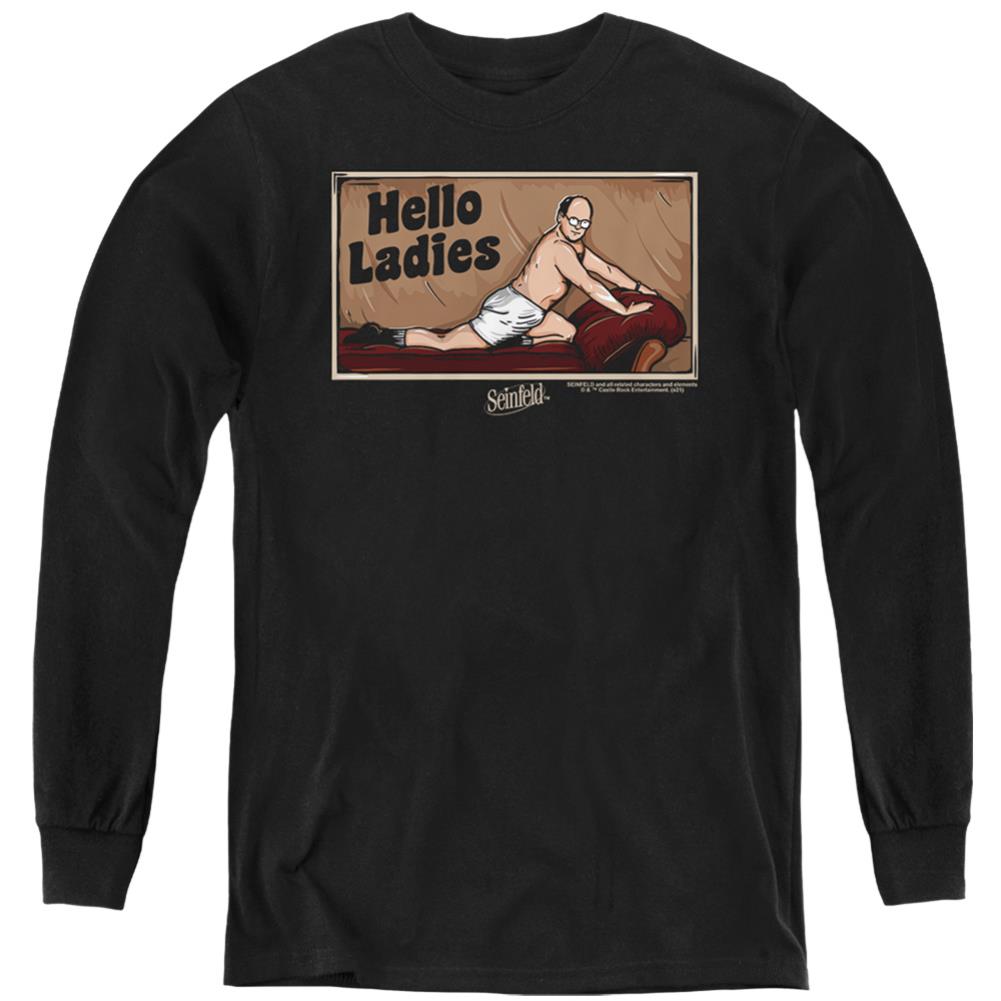 Seinfeld Hello Ladies Youth Long-Sleeve T-Shirt
