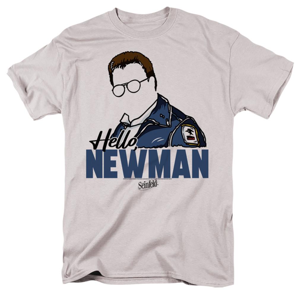 Seinfeld Hello Newman Men's 18/1 Cotton Short-Sleeve T-Shirt