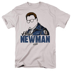 Seinfeld Hello Newman Men's 18/1 Cotton Short-Sleeve T-Shirt