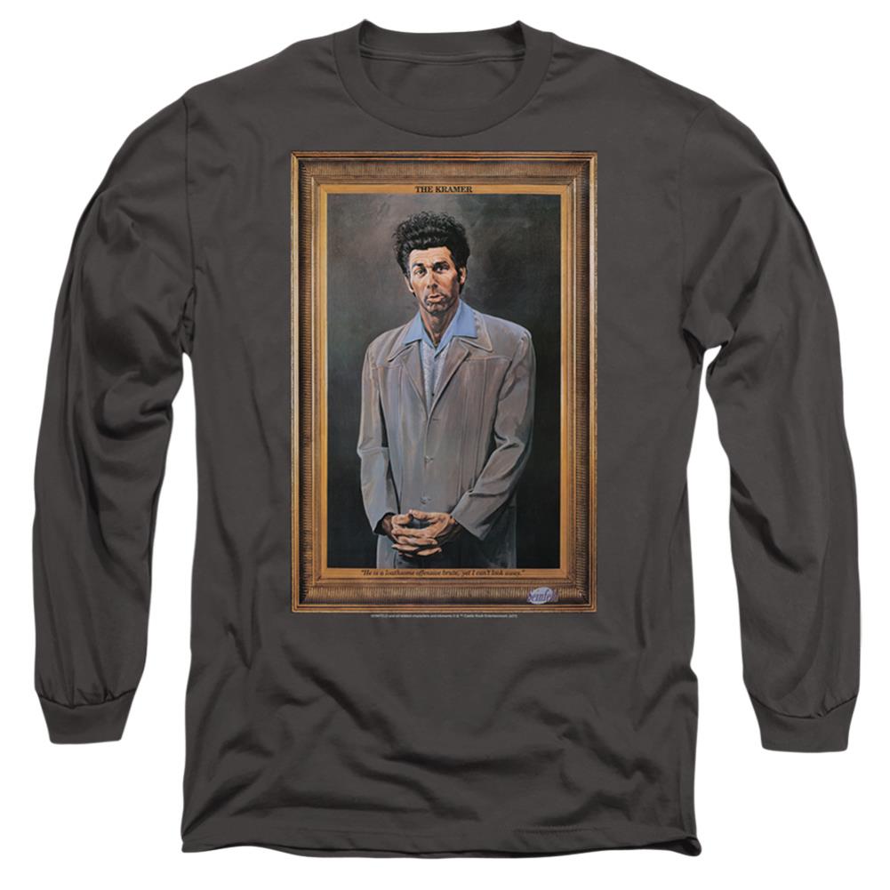 Seinfeld Kramer Portrait Men's 18/1 Cotton Long-Sleeve T-Shirt