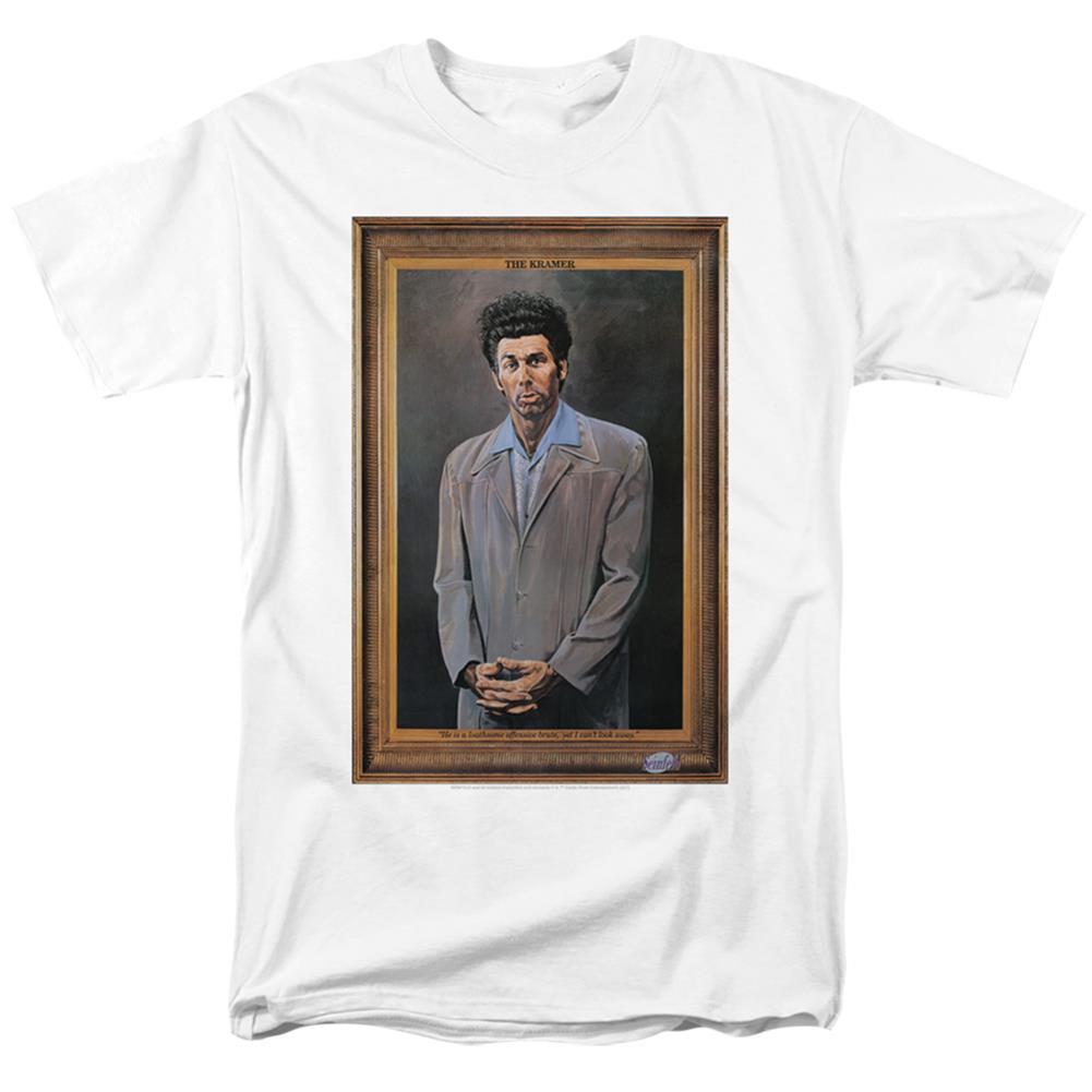 Seinfeld Kramer Portrait Men's 18/1 Cotton Short-Sleeve T-Shirt