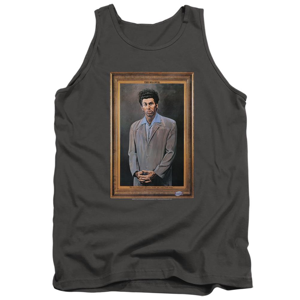 Seinfeld Kramer Portrait Men's 18/1 Cotton Tank Top