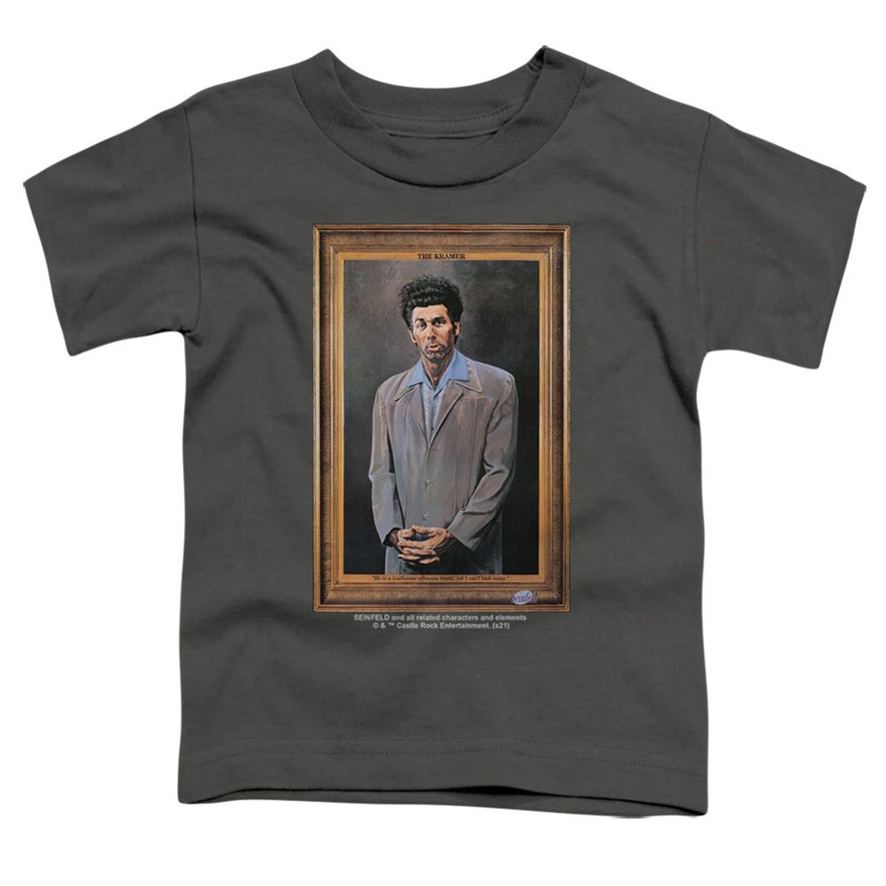 Seinfeld Kramer Portrait Toddler 18/1 Cotton Short-Sleeve T-Shirt