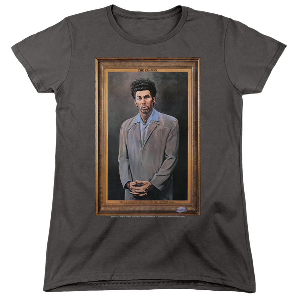 Seinfeld Kramer Portrait Women's 18/1 Cotton Short-Sleeve T-Shirt