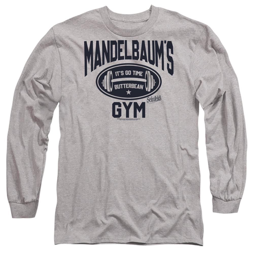Seinfeld Madelbaum's Gym Men's 18/1 Cotton Long-Sleeve T-Shirt