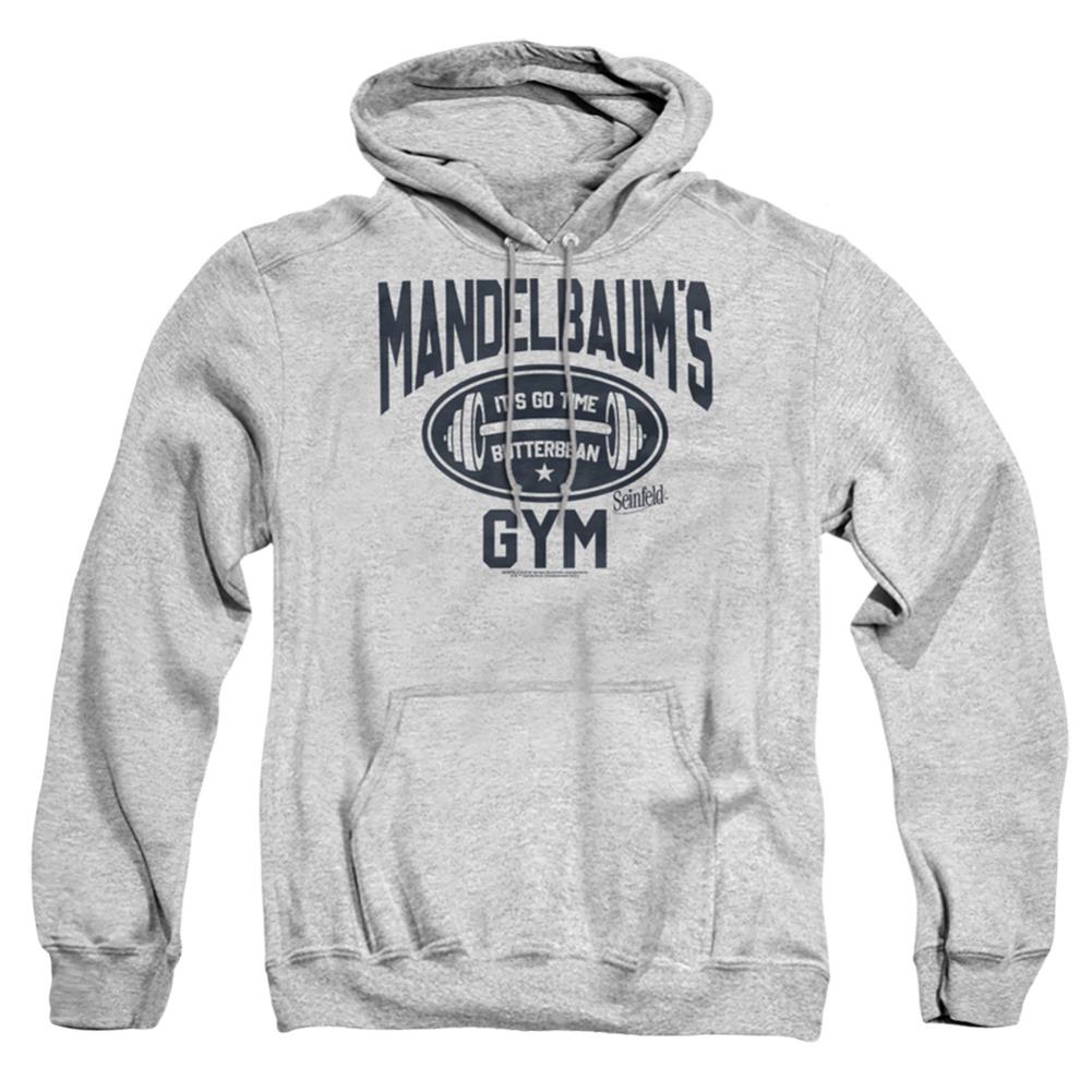Seinfeld Madelbaum's Gym Men's Pull-Over 75 25 Poly Hoodie