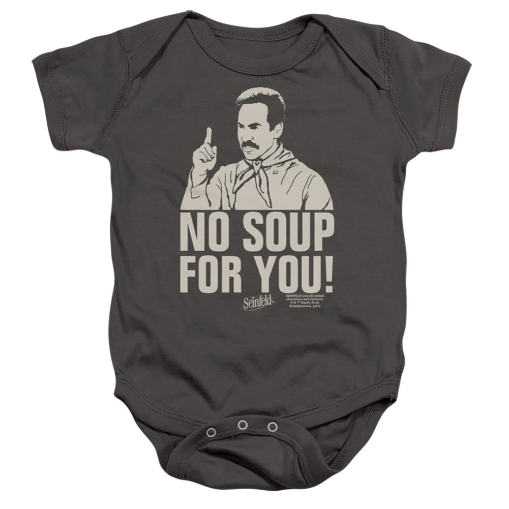 Seinfeld No Soup Infant's Cotton SS Snapsuit