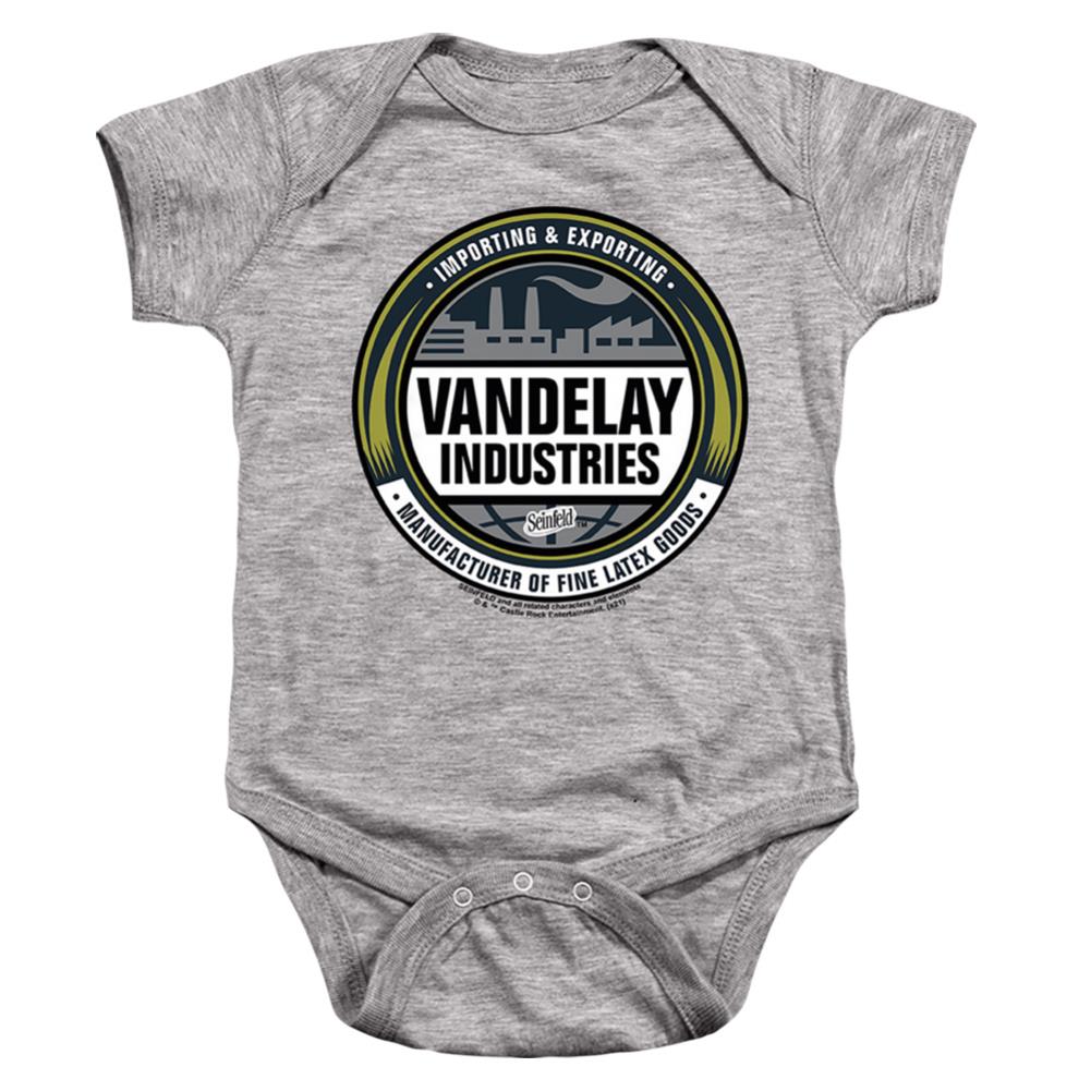 Seinfeld Vendelay Logo Infant's Cotton SS Snapsuit