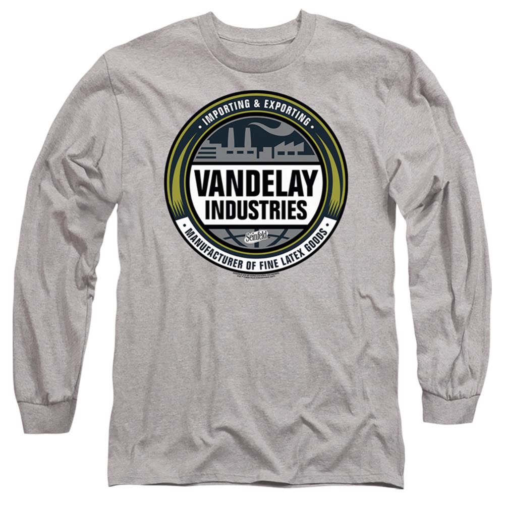 Seinfeld Vendelay Logo Men's 18/1 Cotton Long-Sleeve T-Shirt