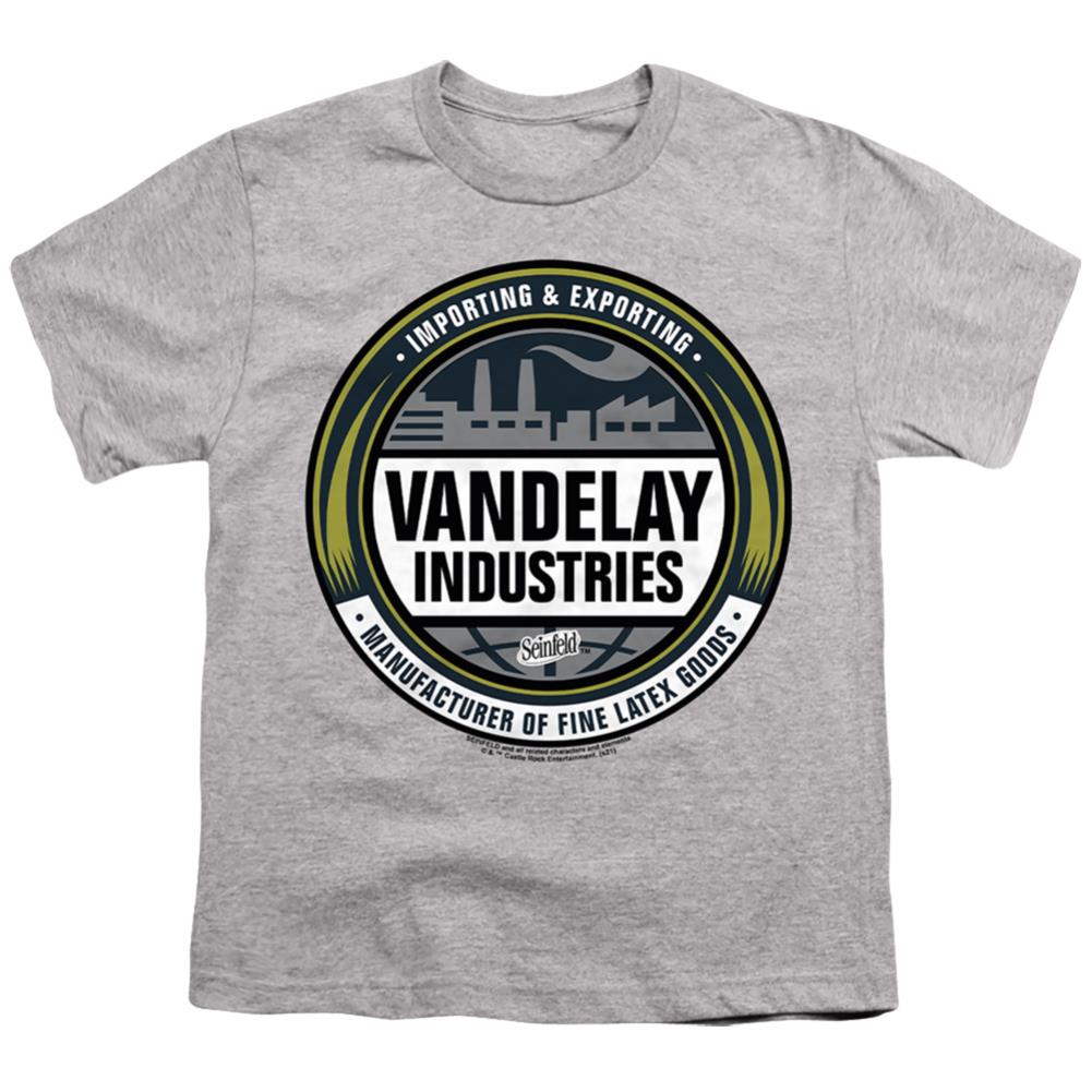 Seinfeld Vendelay Logo Youth 18/1 100% Cotton Short-Sleeve T-Shirt