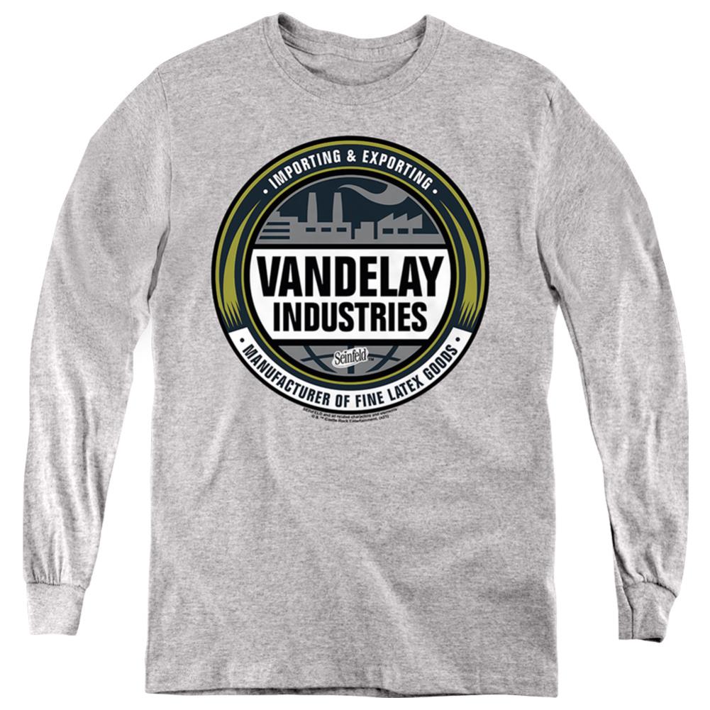 Seinfeld Vendelay Logo Youth Long-Sleeve T-Shirt