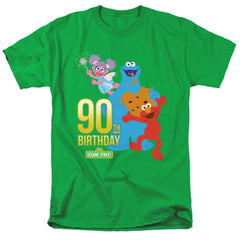 Sesame Street 90th Birthday Men's 18/1 Cotton Short-Sleeve T-Shirt