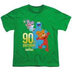 Sesame Street 90th Birthday Youth 18/1 100% Cotton Short-Sleeve T-Shirt