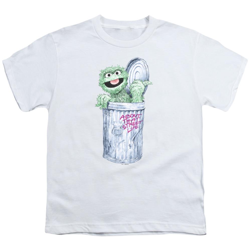 Sesame Street About That Street Life Youth 18/1 100% Cotton Short-Sleeve T-Shirt