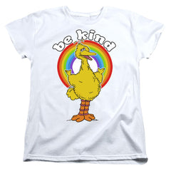 Sesame Street Be Kind Women's 18/1 Cotton Short-Sleeve T-Shirt