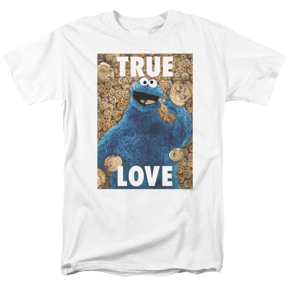 Sesame Street Beautiful Cookies Men's 18/1 Cotton Short-Sleeve T-Shirt