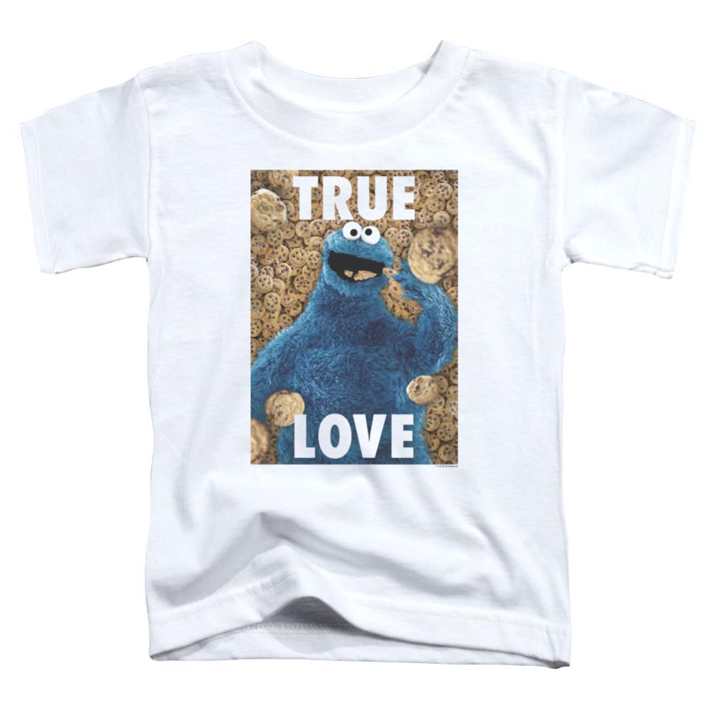 Sesame Street Beautiful Cookies Toddler 18/1 Cotton Short-Sleeve T-Shirt