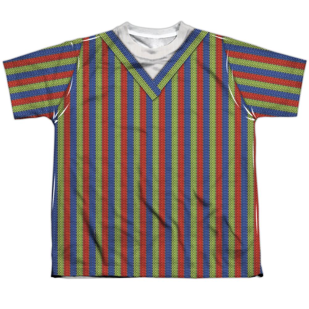 Sesame Street Bert Costume Youth Regular Fit Poly Short-Sleeve T-Shirt