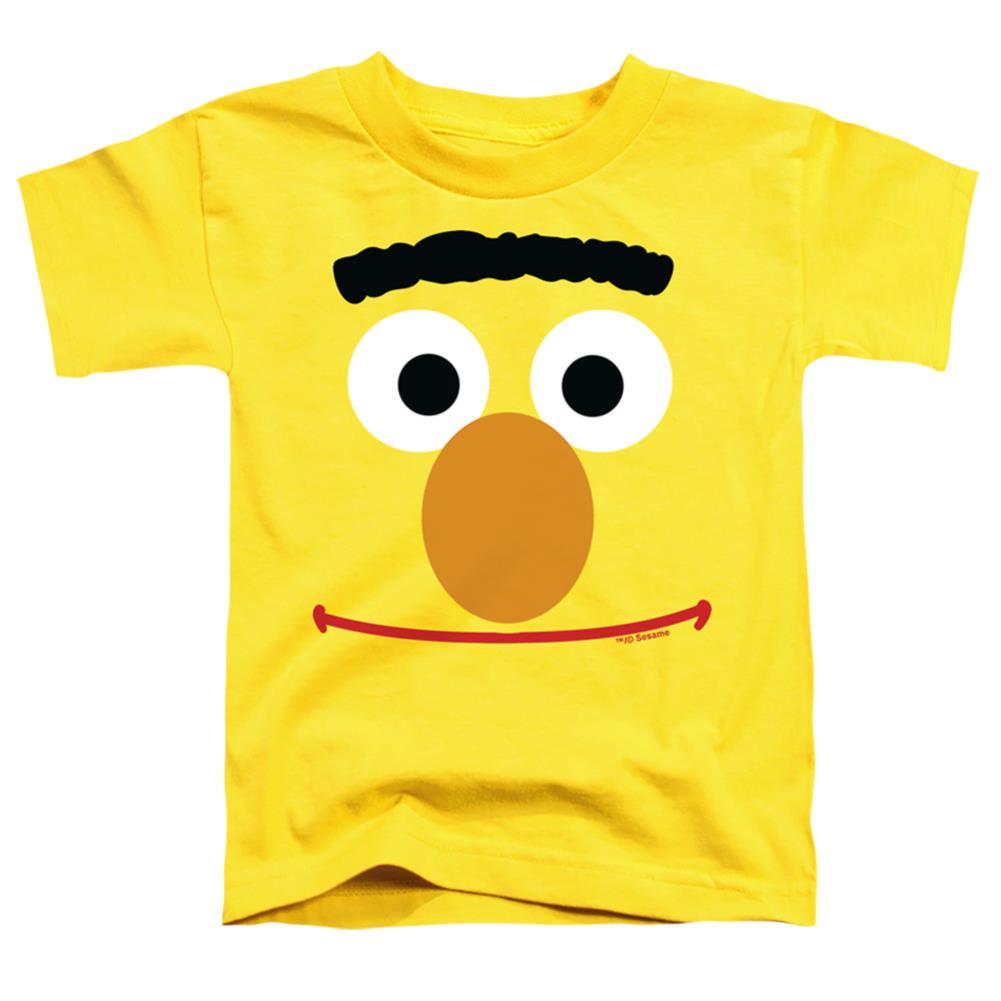 Sesame Street Bert Face Toddler 18/1 Cotton Short-Sleeve T-Shirt