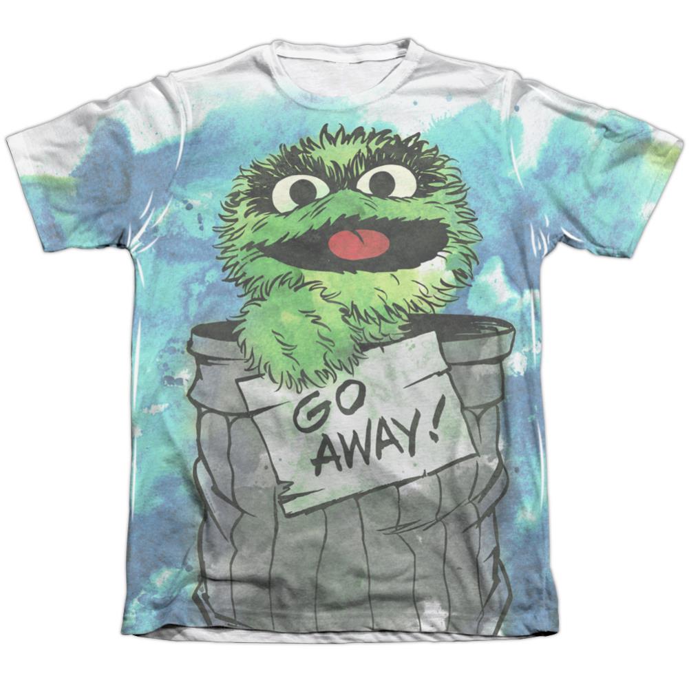 Sesame Street Can It Men's Regular Fit Poly Cotton Short-Sleeve T-Shirt