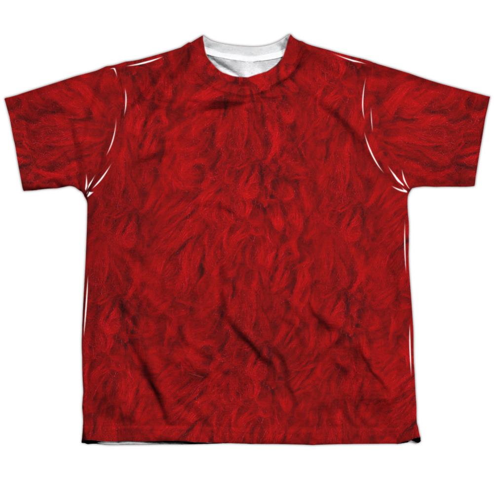 Sesame Street Elmo Costume Youth Regular Fit Poly Short-Sleeve T-Shirt