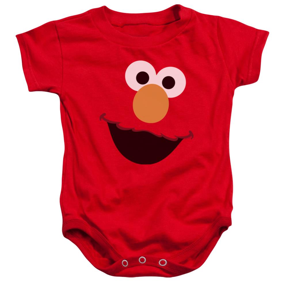 Sesame Street Elmo Face Infant's Cotton SS Snapsuit