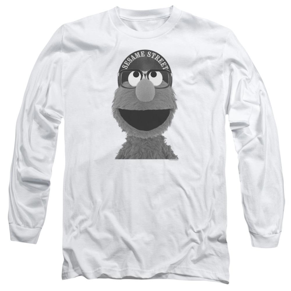 Sesame Street Elmo Lee Men's 18/1 Cotton Long-Sleeve T-Shirt