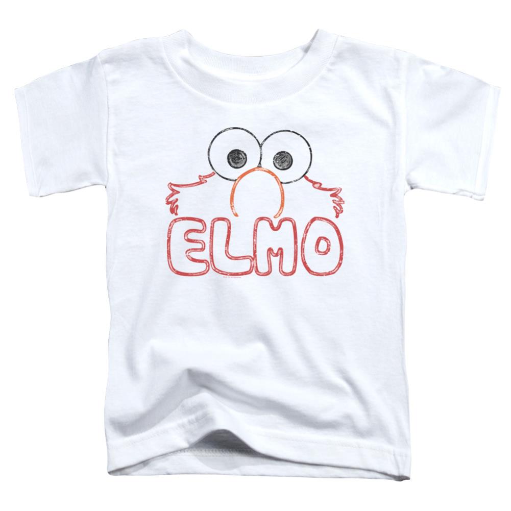 Sesame Street Elmo Letters Toddler 18/1 Cotton Short-Sleeve T-Shirt