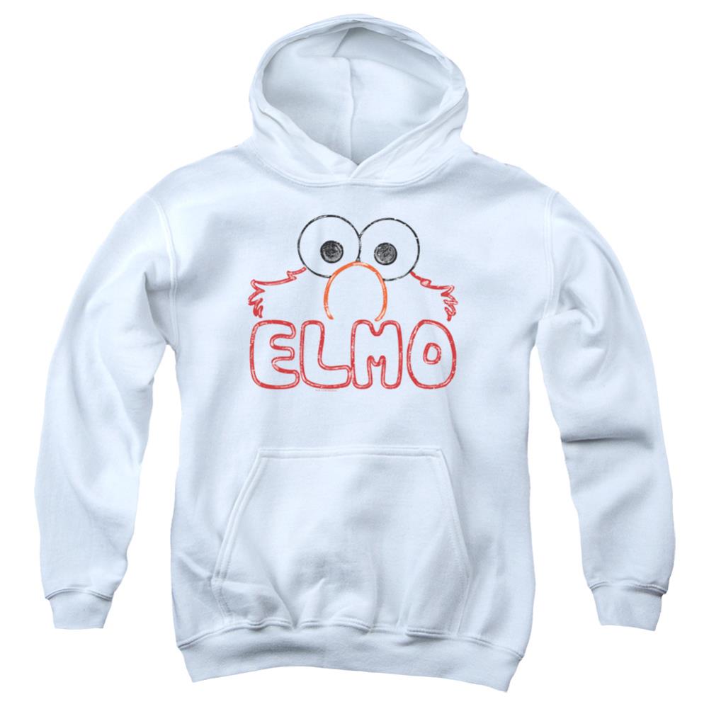 Sesame Street Elmo Letters Youth Cotton Poly Pull-Over Hoodie
