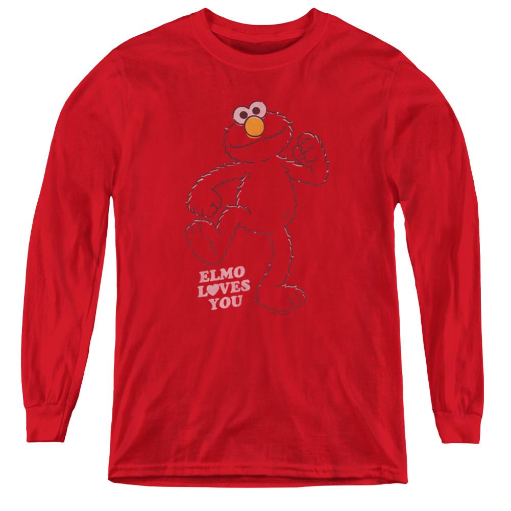 Sesame Street Elmo Loves You Youth Long-Sleeve T-Shirt