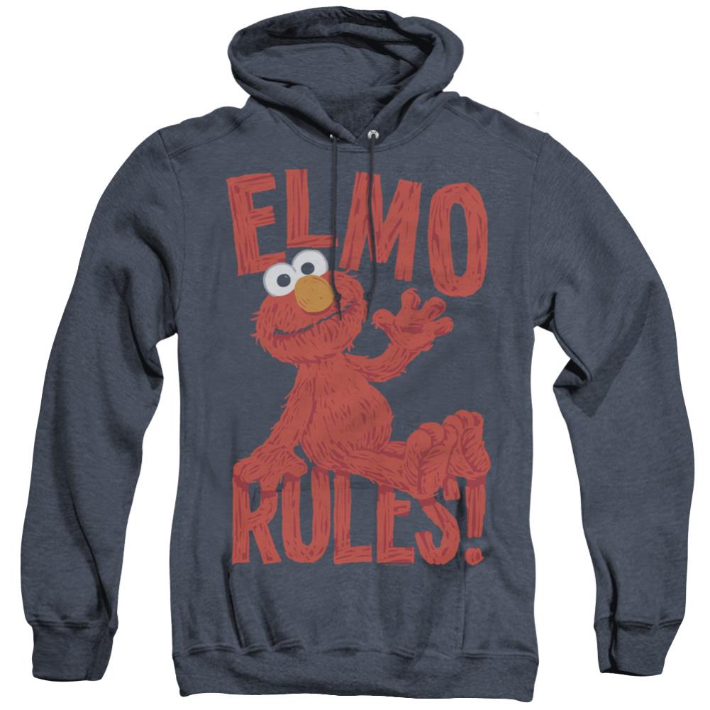 Sesame Street Elmo Rules Men's Pull-Over Hoodie
