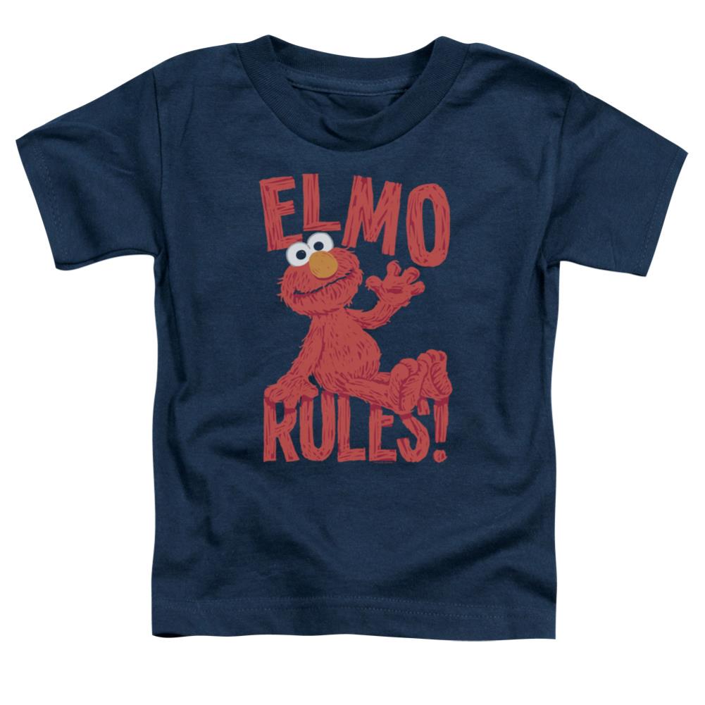Sesame Street Elmo Rules Toddler 18/1 Cotton Short-Sleeve T-Shirt