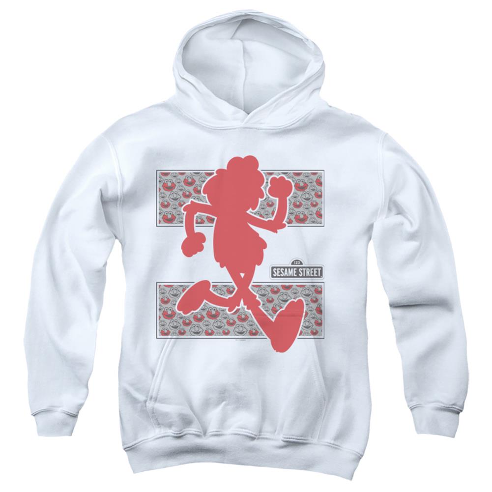 Sesame Street Elmo Runs Youth Cotton Poly Pull-Over Hoodie