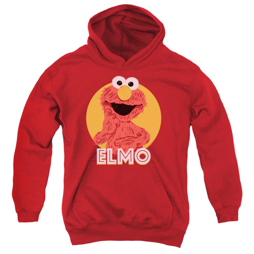 Sesame Street Elmo Scribble Youth Cotton Poly Pull-Over Hoodie