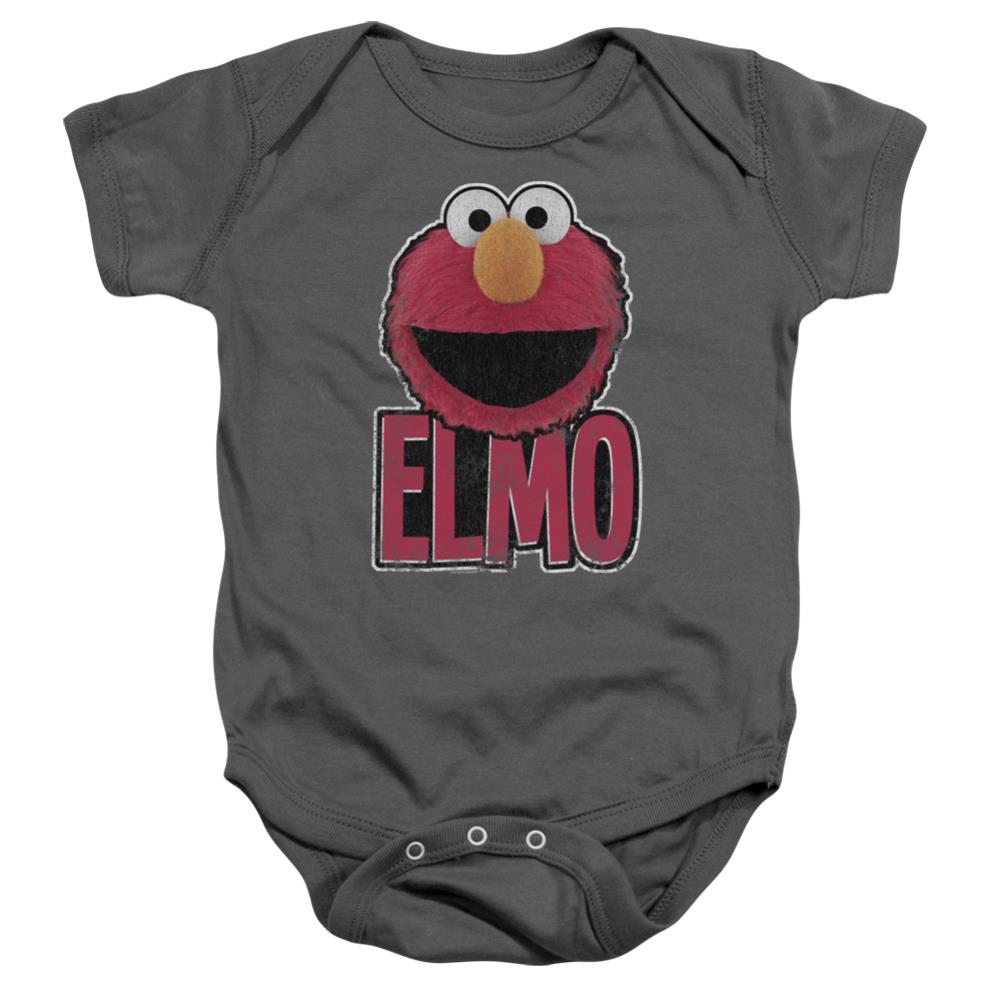 Sesame Street Elmo Smile Infant's Cotton SS Snapsuit